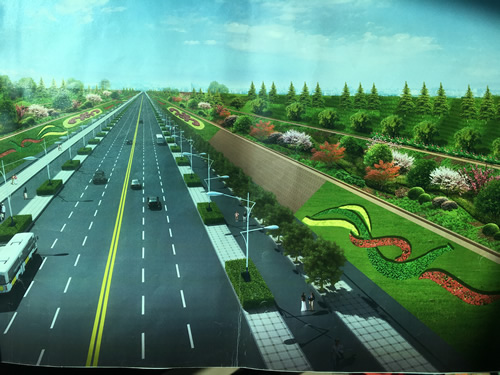 韩城市政道路、桥梁及绿化工程项目