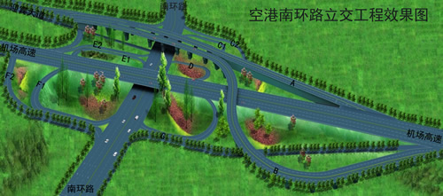 空港新城路网建设及南环路立交桥项目